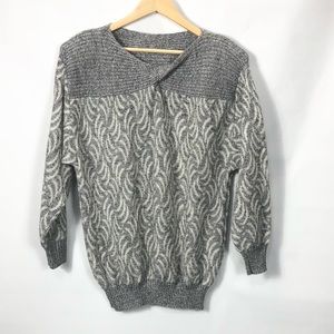 Vintage Lowell & Whitney Wool blend Sweater Made in ITALY women’s size large
